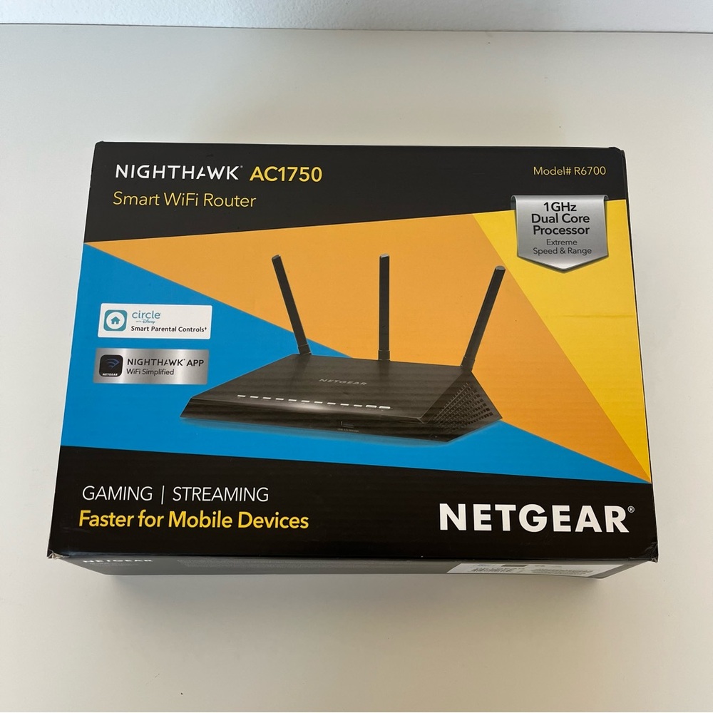 NETGEAR Nighthawk AC1750 Smart WiFi Router